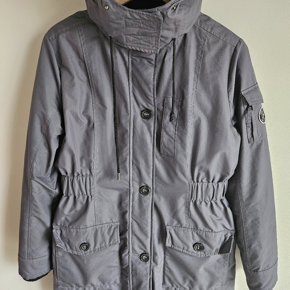 Abercrombie & Fitch The A&F Premium Artic Parka Coat - Picture 4 of 12